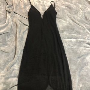 Black formal dress
